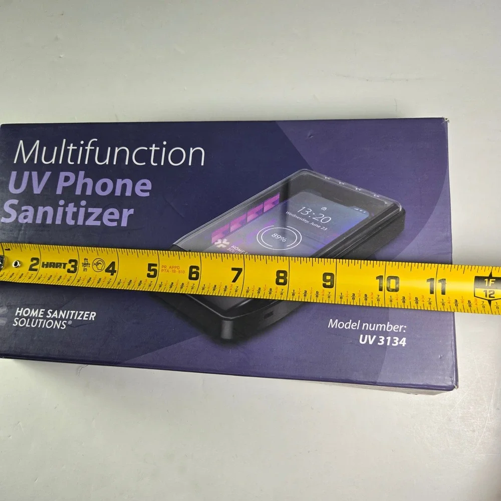 Sanitizer Solutions Multifunction UV‎ Phone Sanitizer Wireless Charger UV3134